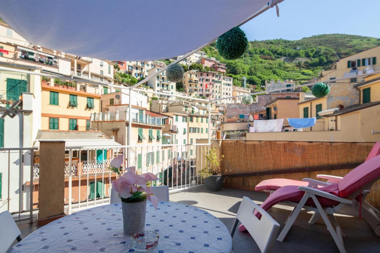 Shanti 1 - Terrace Apartment Riomaggiore Exterior photo